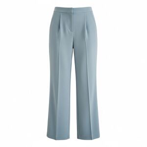 Elegant Women's Wide Leg Pants in Soft Blue